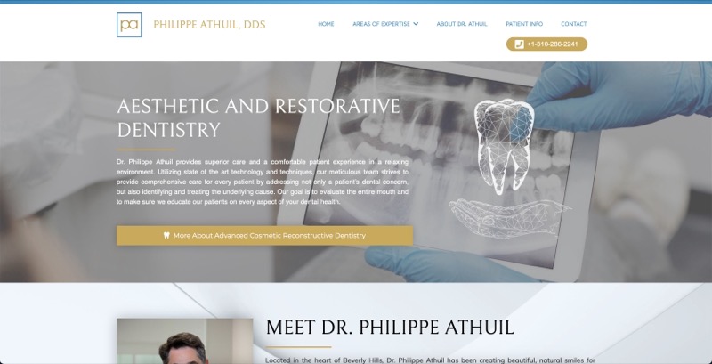 Website Dentist - Dr Athuil